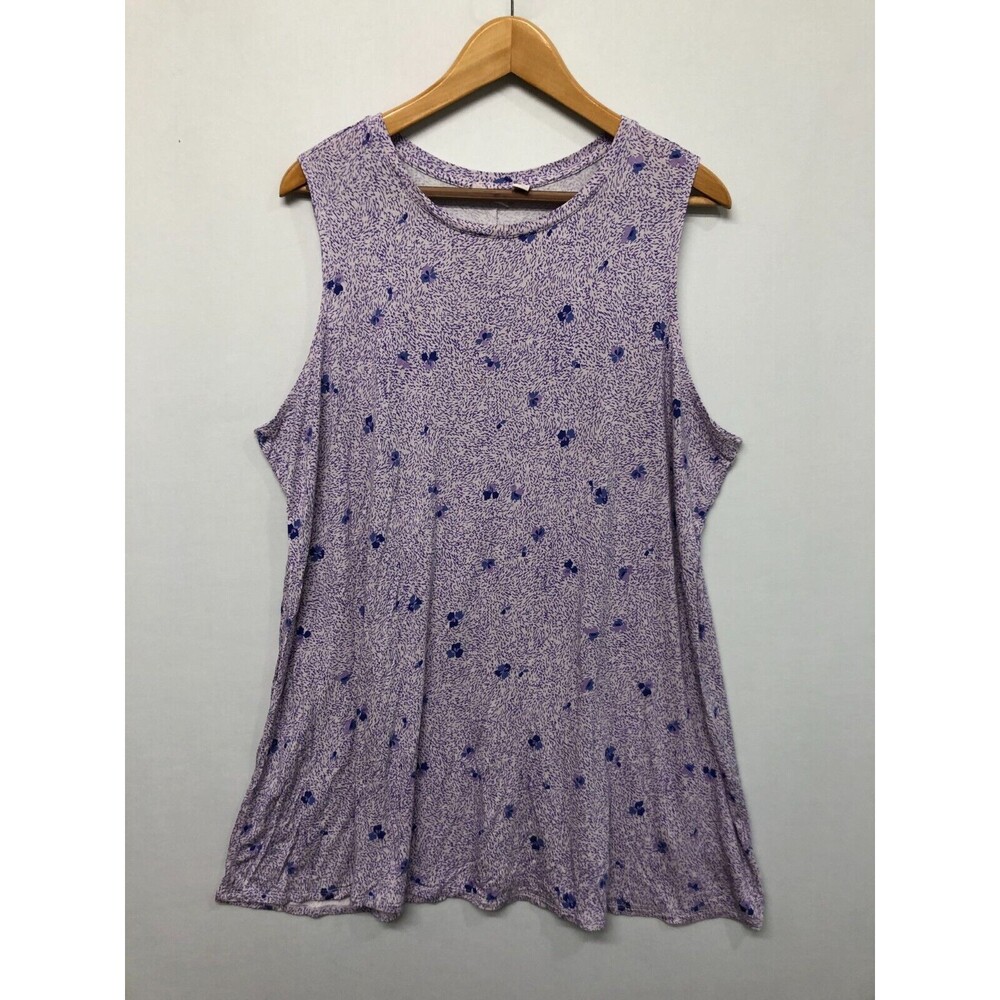 LOGO Layers Lori Goldstein Women Sleeveless Blouse Top Shirt Size 2X M190 -18